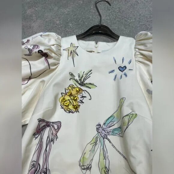 Alémais COURT MIDI DRESS - Picture 5 of 9